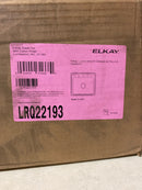 Elkay LRQ22193 Gourmet 22" Single Basin Drop In Stainless Steel Kitchen Sink - 3 Faucet Holes