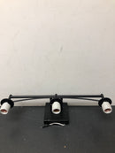 Capital Lighting 142031MB-510 Peyton 3 Light 23" Wide Bathroom Vanity Light - Matte Black