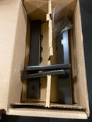 Emtek 13A5US10B LH Helios LeverBrass Modern Door Configuration 3 Inactive Multi Point Narrow Trim Lever Set with American Cylinder Above Handle - Oil Rubbed Bronze