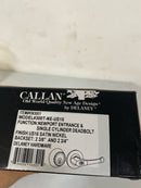 Callan 300T-Ne Newport Single Cylinder Keyed Entry Lever And Deadbolt Combination Set -
