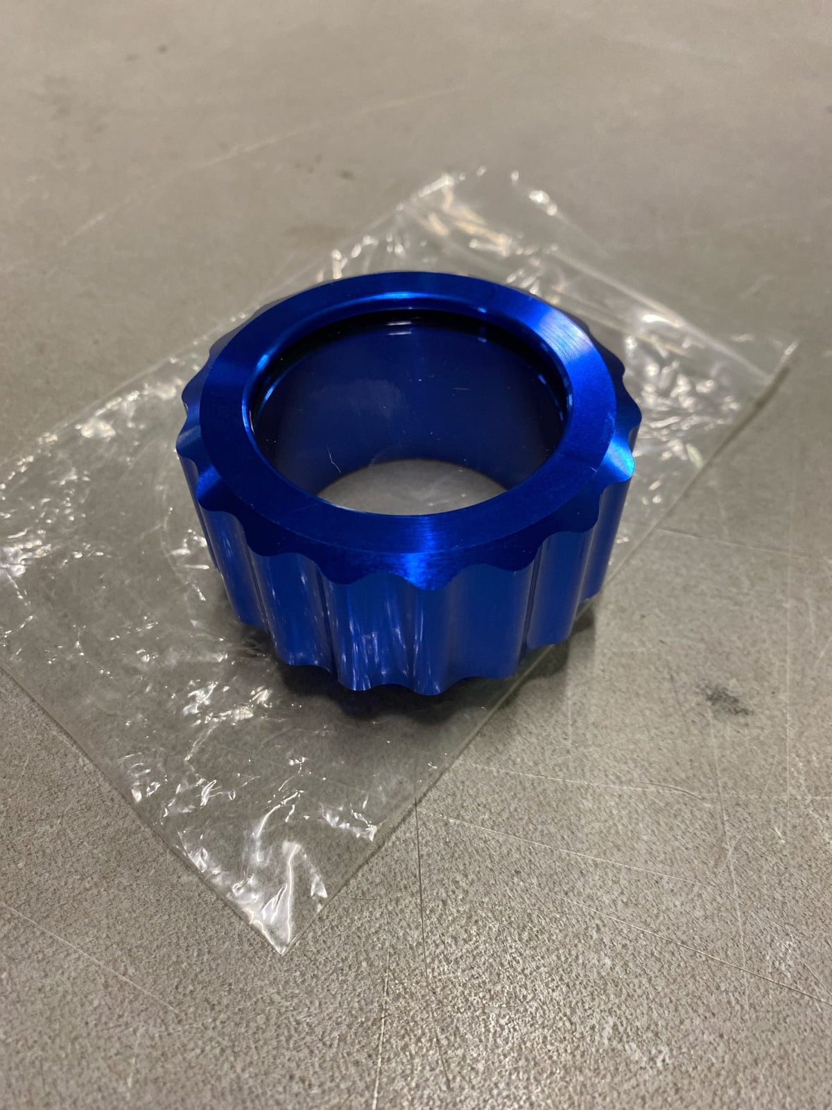 URLWALL Upgraded Oil Bath Hub Cap for EZ-Loader Boat Trailer, CNC Aluminum Oil Filler Caps W/O-Ring Fit 10" 5 Lug Hub and Drum, Anti-rust Durable Trailer Hub Cover EZ Loader Parts (250-034388)(Blue)