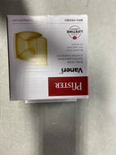 Pfister BRH-VRI0BG Vaneri J-Hook Robe/Towel Hook in Brushed Gold