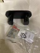 Kohler 73146-BL Composed Double Robe Hook, Matte Black