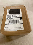 Arista Bath Products Recessed Toilet Paper Holder with Mounting Plate in Matte Black