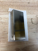 Amerock BP36573G10 Edge Pull 3-3/4 Inch Long Finger Cabinet Pull - Satin Nickel