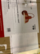 Design House 520559 Mason 11" Tall Wall Sconce - Red