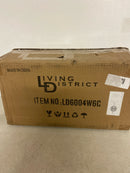 Elegant Lighting LD6004W6C Mel 15" Tall Bathroom Sconce - Chrome