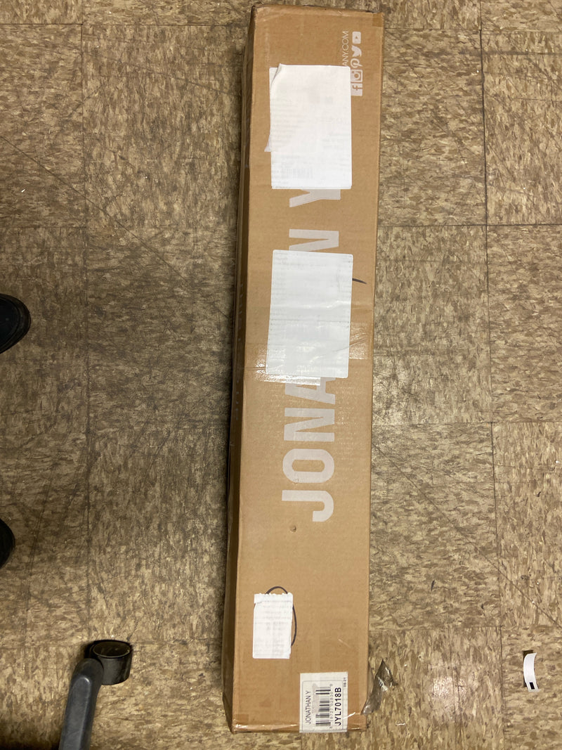 JONATHAN Y Lighting JYL7018B Draper 32" Wide LED Linear Chandelier - Anodized Bronze