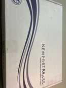 Newport Brass 106 Double Handle Hot/Cold Water Dispenser from the East Linear, Polished Chrome