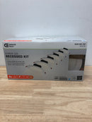 Commercial electric 91515 6 in. White Flush Round Wet Rated LED Integrated Recessed Lighting Kit (6-Pack)