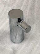 Alno A7080-PC Spa 1 Modern Button 1-3/8" W Single Solid Brass Bath Robe Towel Hook - Polished Chrome