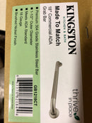 Kingston Brass GB1218CT Made To Match 18" Grab Bar - Brushed Nickel