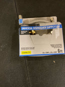 Everbilt 7223-72-38-6E-BP 3/8 in. COMP x 3/8 in. COMP x 72 in. Universal BurstProtect Dishwasher Connector