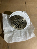 Brizo BT061414-BN 4" Tile-In Round Shower Drain - Brilliance Brushed Nickel