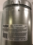 DuraVent Type B 12 Inch Length Round Adjustable Pipe - 5BV12A