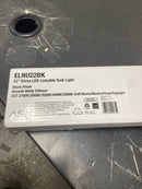Afx ELNU22BK Elena 2.75 in. Hardwired Black Integrated LED Under Cabinet Light