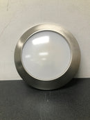 Commercial electric JVJ3011L-8/BN 7 in. Brushed Nickel LED Flush Mount (2-Pack)