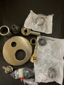 Delta T27859-SS Trinsic 17 Series Pressure Balanced Valve Trim with Integrated Volume Control and 3 Function Diverter for Two Shower Applications - Less Rough-In - Brilliance Stainless