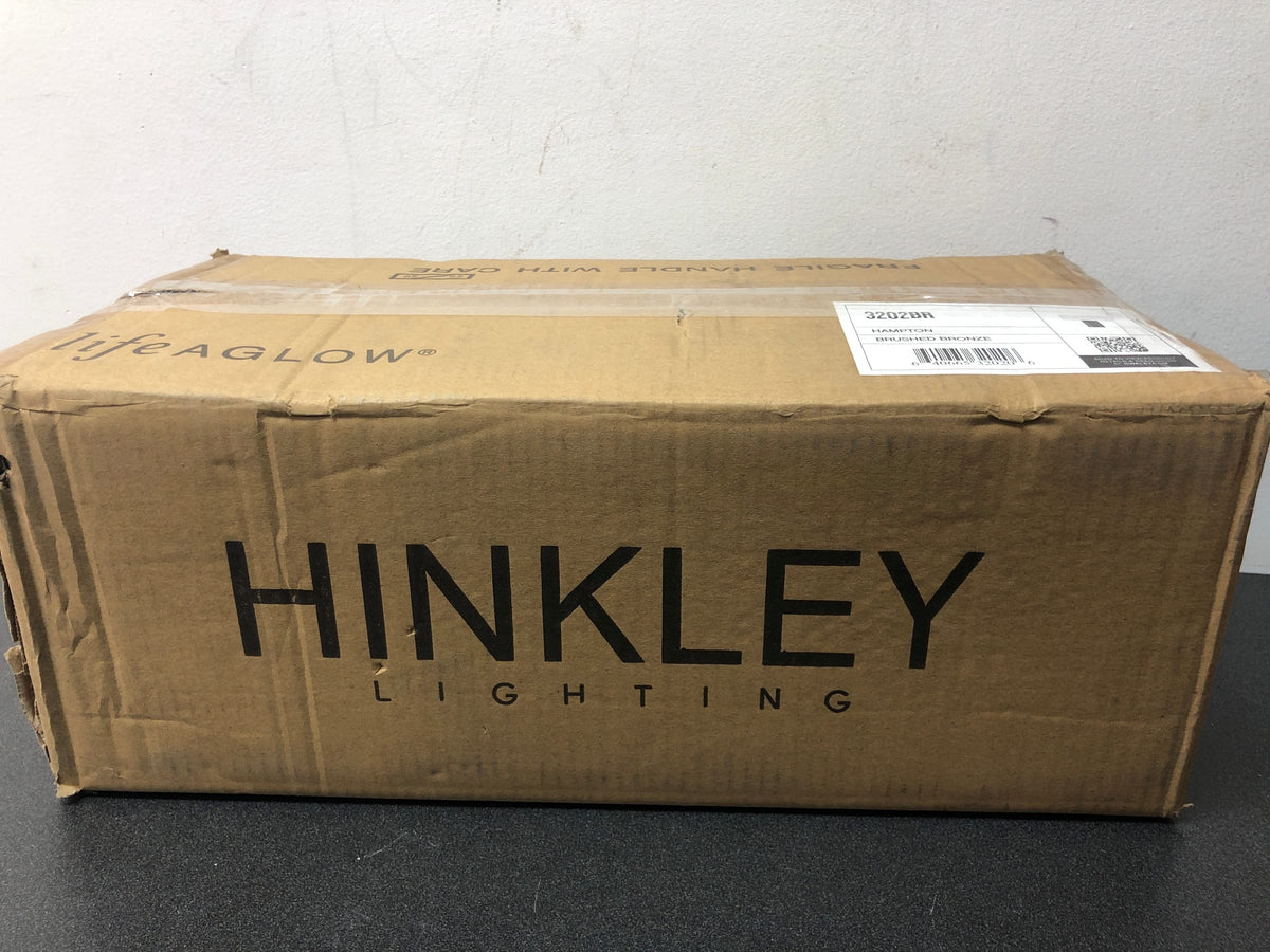 Hinkley Lighting 3202BR 2 Light Wall Washer Wall Sconce from the Hampton Collection - Brushed Bronze
