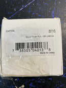 Emtek 2211US3 2-1/2 Inch Diameter Round Flush Door Pull - Polished Brass