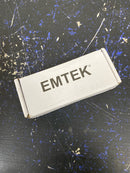 Emtek 91014US3 4" x 4" Square Corner Plain Bearing Mortise Hinge - Pair - Polished Brass