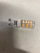 Bulbrite 770577 LED Mini T4 Non-Dimmable Bi-Pin Base (G9) Light Bulb 25 Watt Equivalent 3000K, Clear 1-Pack
