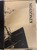 Kingston Brass KS1273ALBS Heritage Bridge Kitchen Faucet with Brass Sprayer, Antique Brass