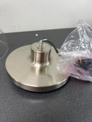 Bellevue GP17656BN Lydia Single Light 6" Wide Mini Pendant with Clear Glass Shade - Brushed Nickel