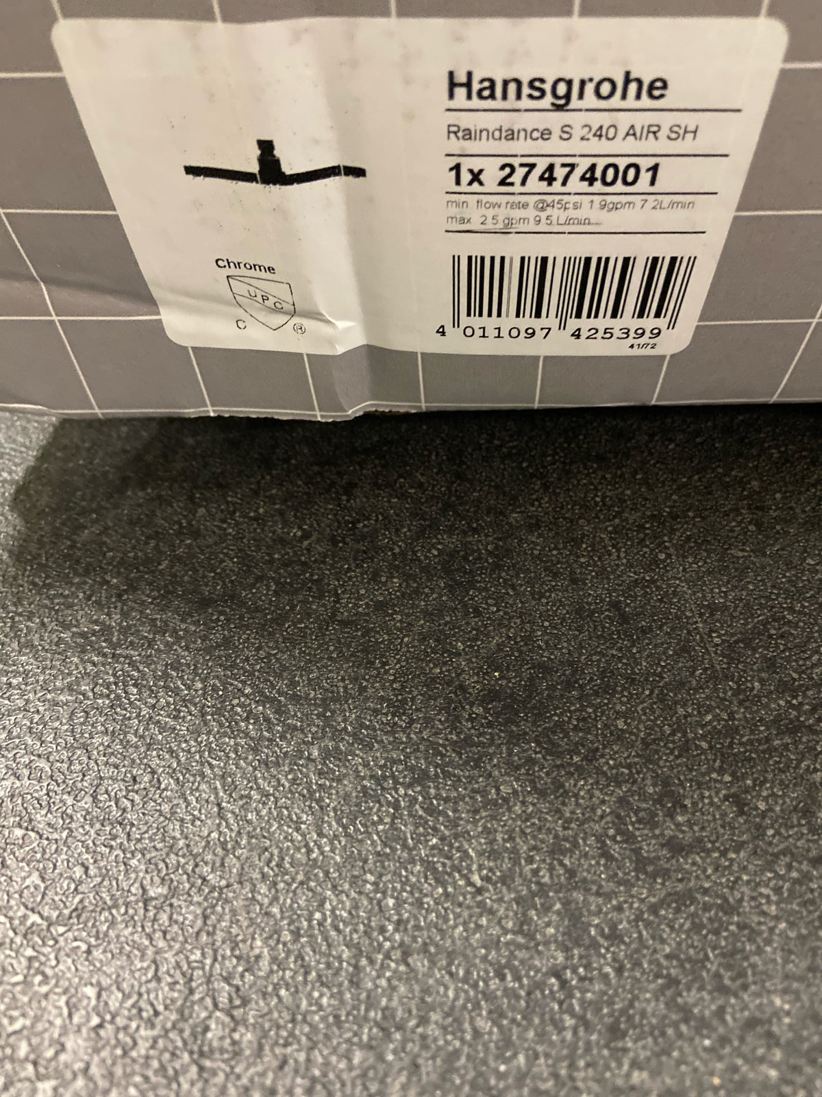 Hansgrohe 27474001 Raindance S Rain 2.5 GPM Shower Head - Chrome