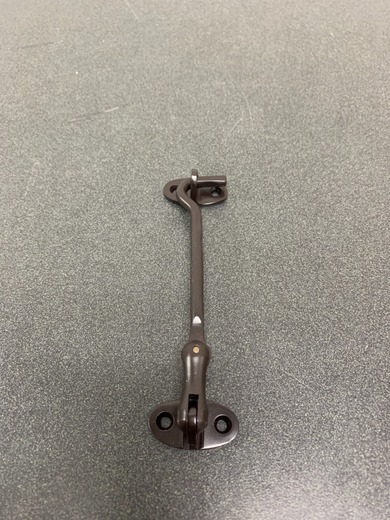 Deltana CHK4U10B 4" Swivel Cabin Door Hook with Eye - Oil Rubbed Bronze
