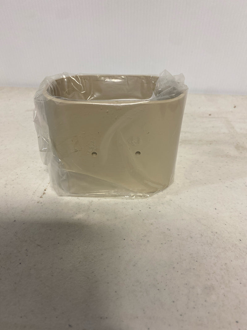 Mitsubishi NS-140 Line-Hide Size 140 Coupling Socket Line Set Cover - Ivory