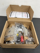 Emtek C520HECUS15 Hercules Privacy Door Leverset from the Modern Brass Collection with the CF Mechanism - Satin Nickel