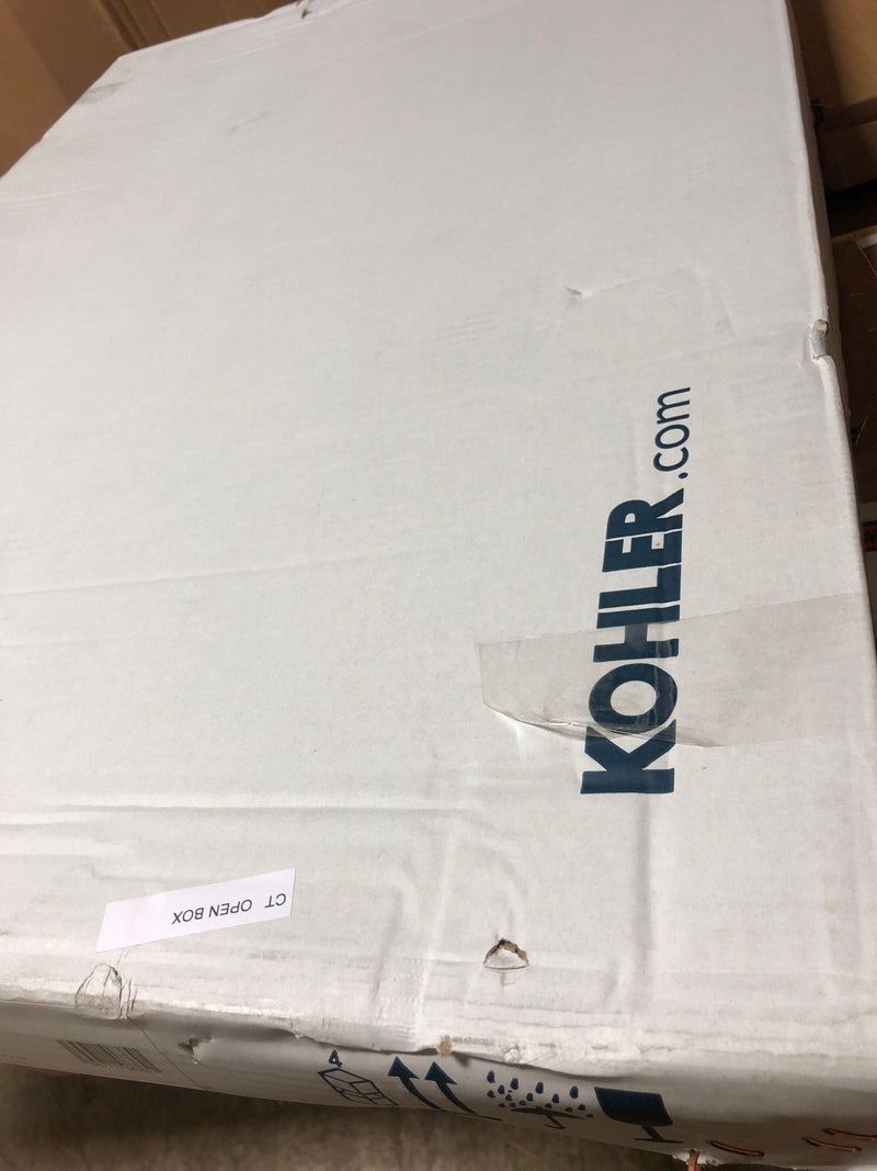 KOHLER Essential 24 in. W x 36 in. H Rectangular Framed Wall Mount Bathroom Vanity Mirror in Brushed Nickel