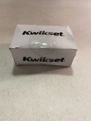 Kwikset 335SQT-26 Square Privacy Pocket Door Lock Bright Chrome Finish