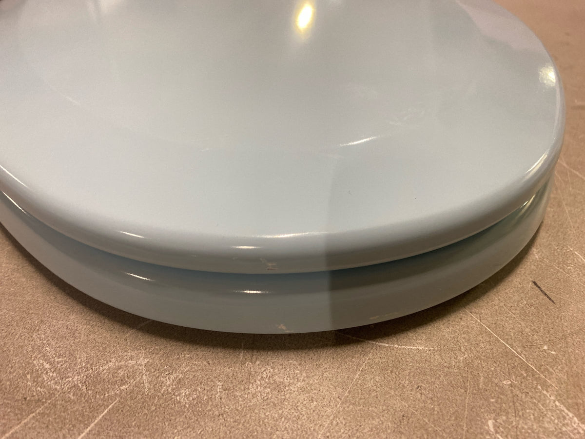 Bemis 1500EC 464 Elongated Molded Wood Toilet Seat with Easy-Clean & Change Hinge - Dresden Blue