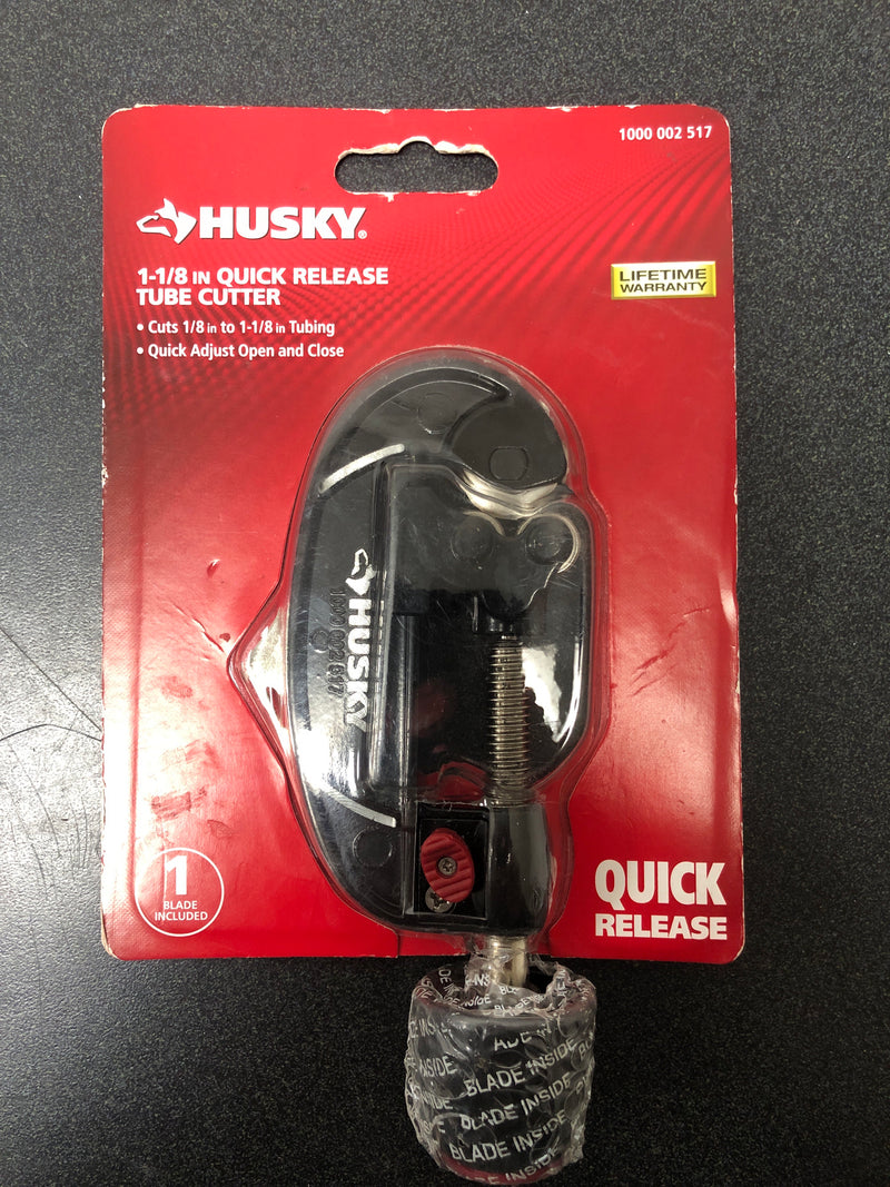 Husky 80-772-111 1-1/8 in. Quick-Release Tube Cutter