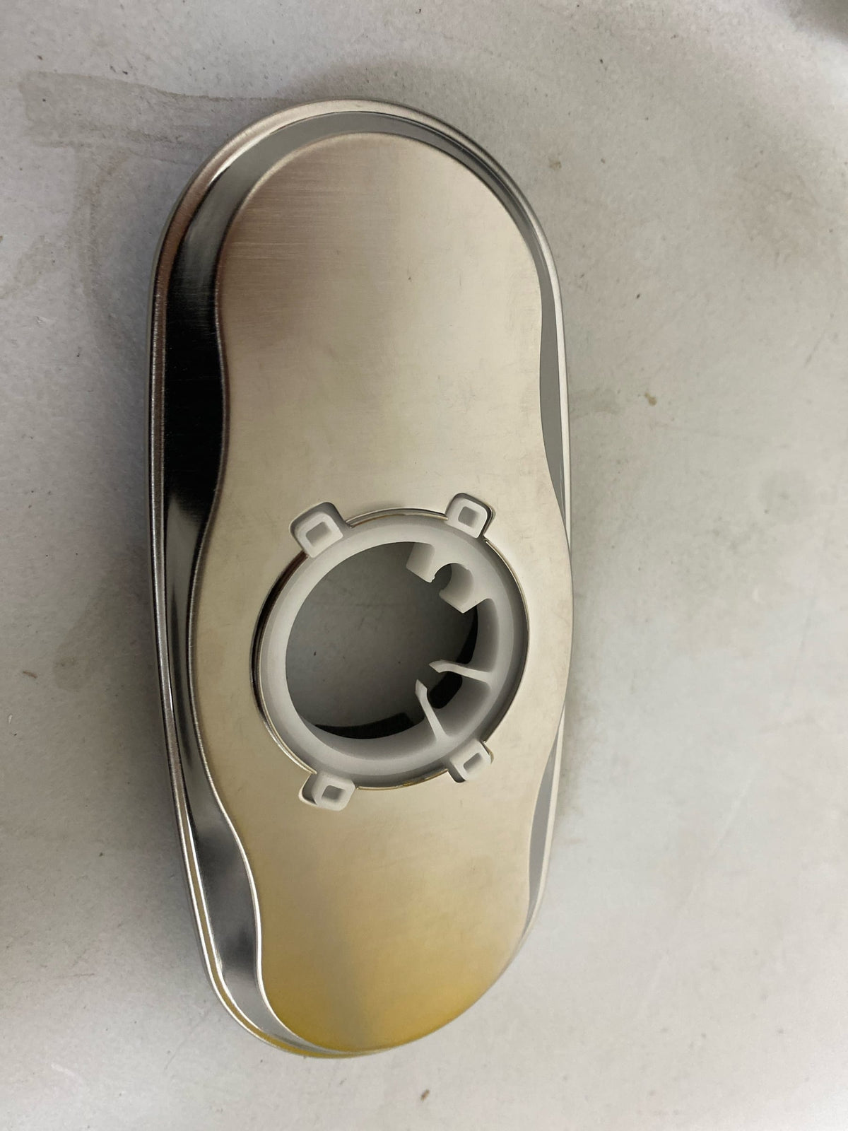 Brizo RP80414NK 4" Replacement Escutcheon - Luxe Nickel