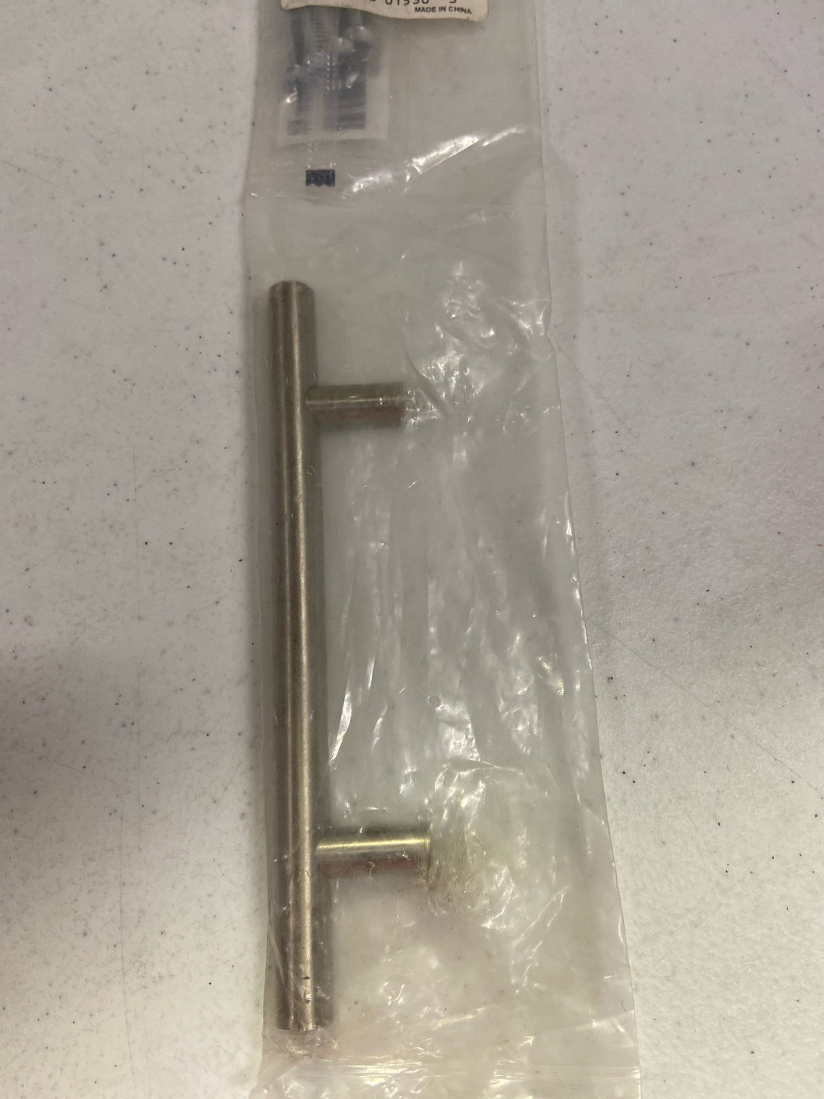 Emtek S60040SS 4 in. Center to Center Delta Pull, Satin Stainless Steel