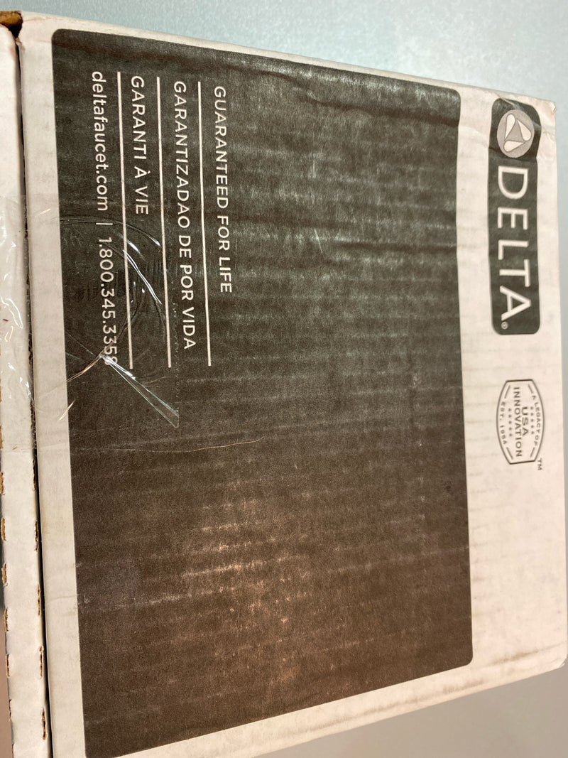 Delta T17299-SS-PR Pivotal 1-Handle Wall-Mount Shower Trim Kit in Lumicoat Stainless with H2Okinetic (Valve Not Included)