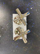Brizo Invari: Widespread Lavatory Cross Handle Kit - HX5376-PN