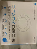 American Lighting RD6-30-WH 6 in. 3000K Slim Ready Disc White - Case of 6
