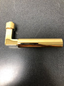 Baldwin L029.003.RMR L029 Gramercy Right Handed Single Door Lever without Rosettes from the Estate Collection - Lifetime Polished Brass