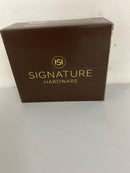 Signature Hardware SHVLTRCP Vilamonte 6-1/2" Wall-Mounted Towel Ring - Chrome