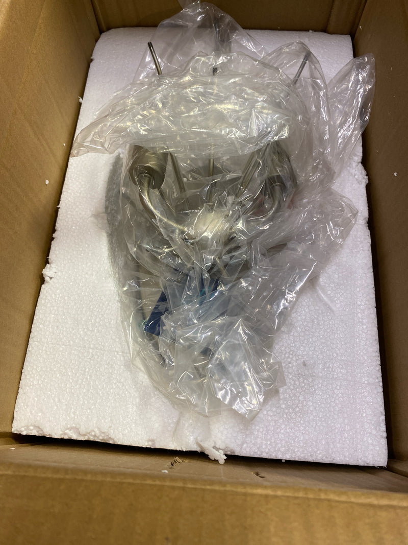 Elk Home Celene 2-Light Sconce - in Aged Silver Finish, with Clear Glass Floretes, Traditional Style