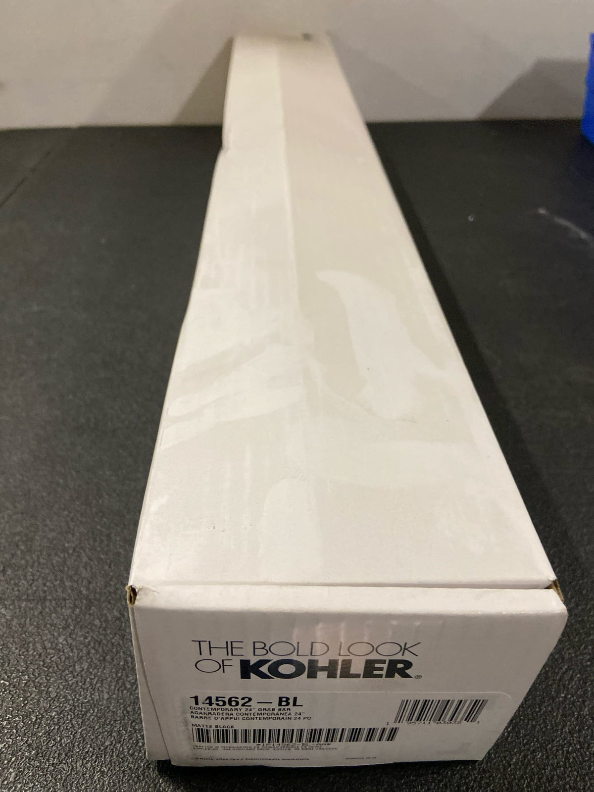 KOHLER K-14562-BL Contemporary 24" Grab BAR, Matte Black