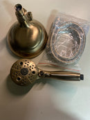 Delta 58480-CZ-PK In2ition Gold 5-Spray Patterns 1.75 GPM 6.88 in. Wall Mount Dual Shower Heads in Champagne Bronze