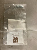 Belwith-Keeler B076303GL-14 Chrysalis Collection T-Knob, 1-7/8 Inch X 3/4 Inch Polished Nickel with Glass