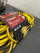 Husky 24050HY VividFlex 50 ft. 12/3 Heavy Duty Indoor/Outdoor Extension Cord with Lighted End, Yellow