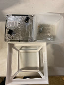 Progress Lighting P5745-30 2 Light Flush Mount Outdoor Ceiling Fixture - 10" Wide - White