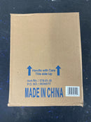 Forte Lighting 1719-01-28 Single Light 10" Tall Outdoor Flush Mount Wall Sconce with White Acrylic Panel - Painted Rust